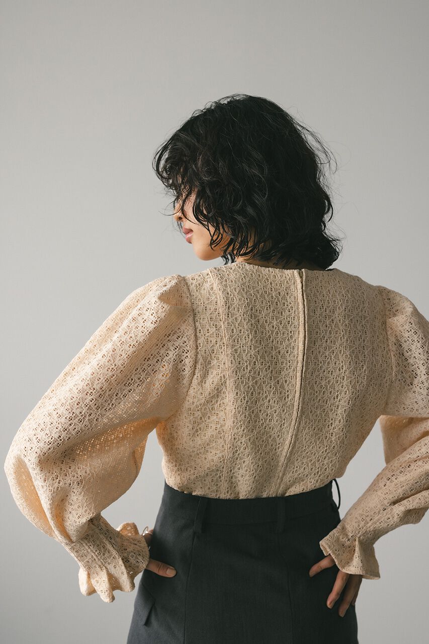 STYLEMIXER「カフタックレーストップ」|シャツ・ブラウス|