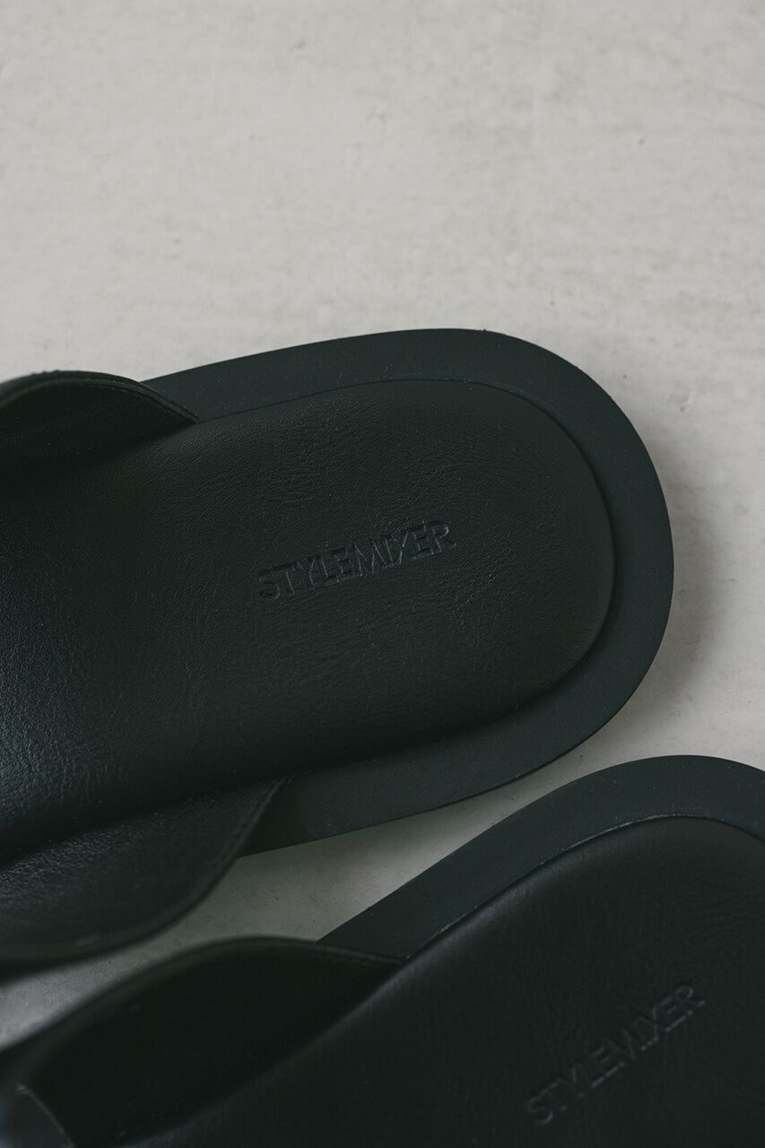 STYLEMIXER「ダブルストラップフラットサンダル」|パンプス|