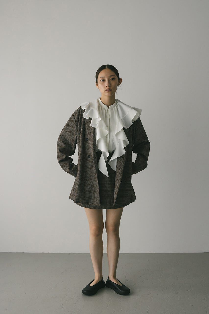 STYLEMIXER「ラッフルカラーシャツ」|シャツ・ブラウス|