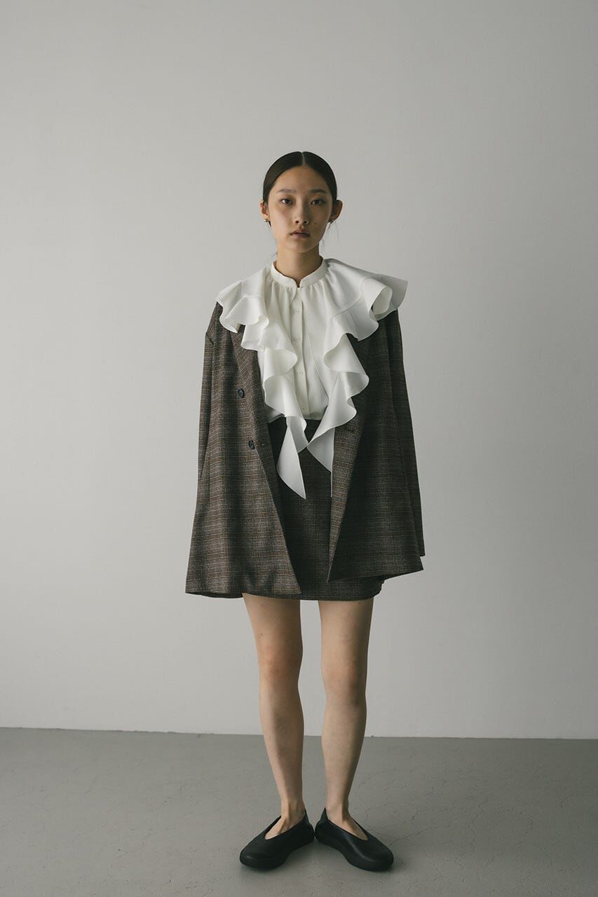 STYLEMIXER「ラッフルカラーシャツ」|シャツ・ブラウス|