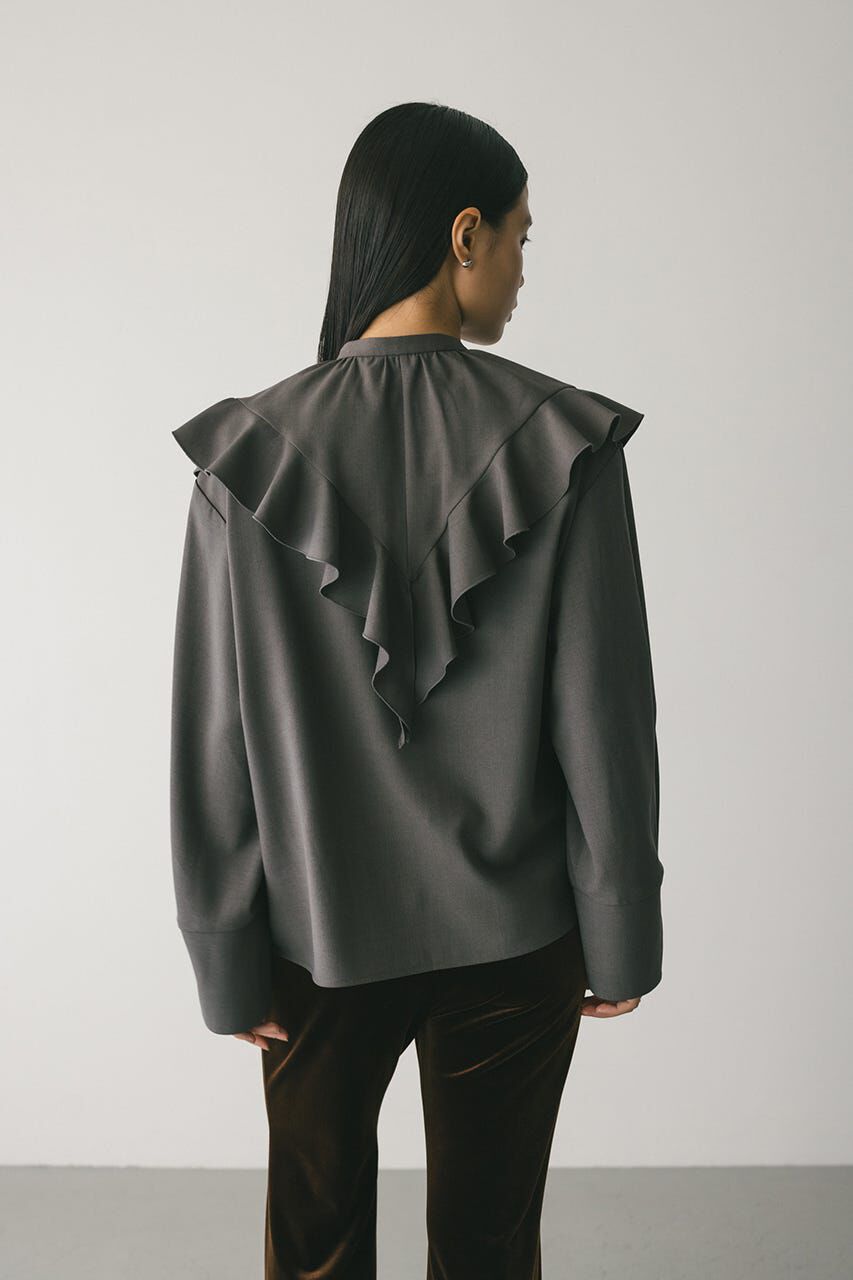 STYLEMIXER「ラッフルカラーシャツ」|シャツ・ブラウス|