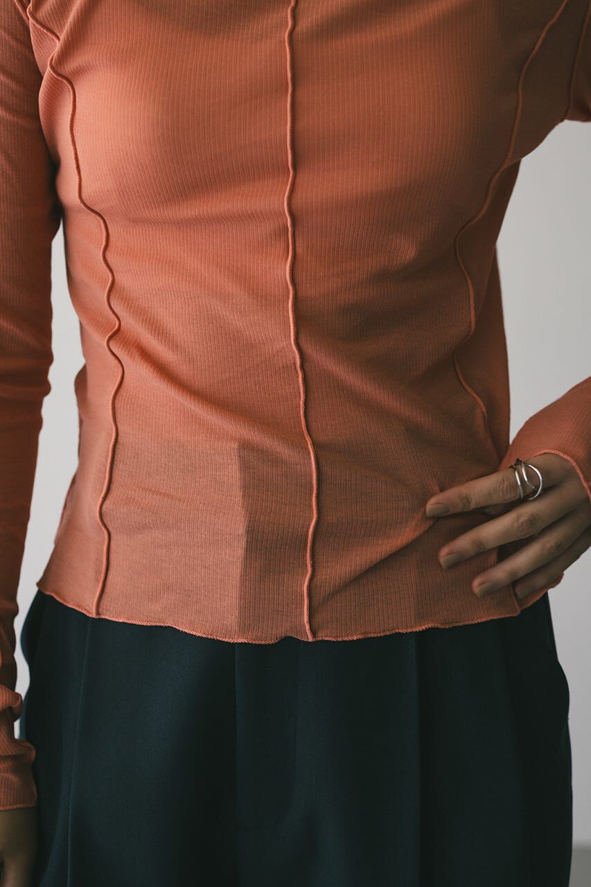 STYLEMIXER「アウトシームカットトップ」|Tシャツ・カットソー|