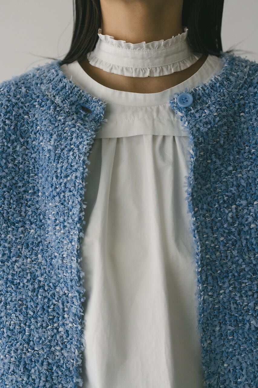 STYLEMIXER「テープヤーンニットカーデ」|カーディガン|