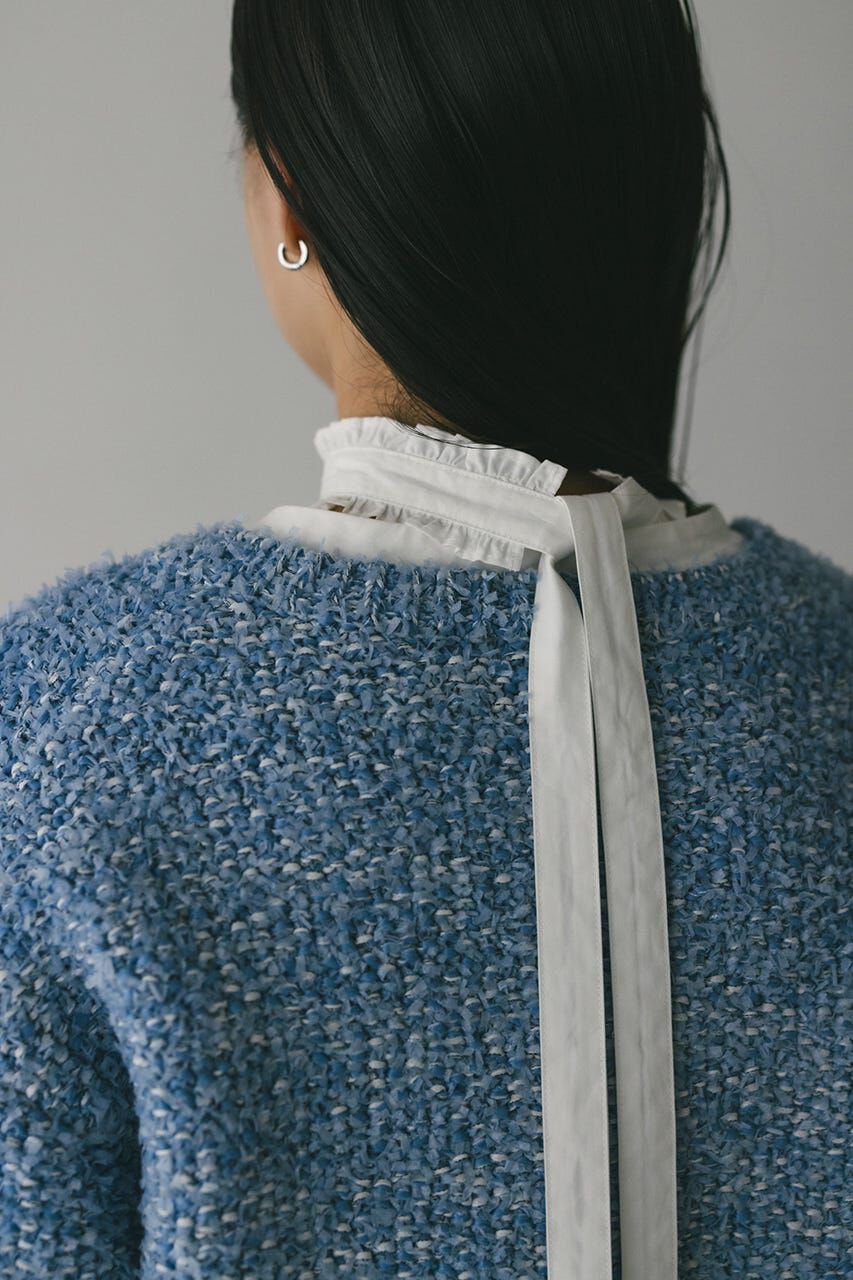 STYLEMIXER「テープヤーンニットカーデ」|カーディガン|