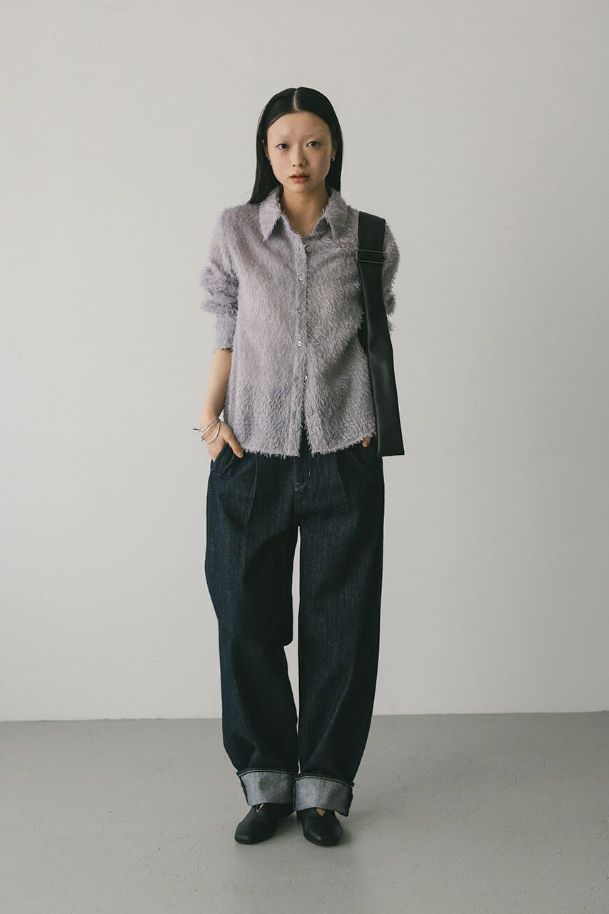 STYLEMIXER「フリンジフェザーシャツ」|シャツ・ブラウス|