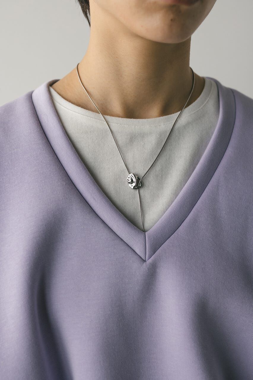 STYLEMIXER「Vネックフォルムダンボールトップ」|Tシャツ・カットソー|