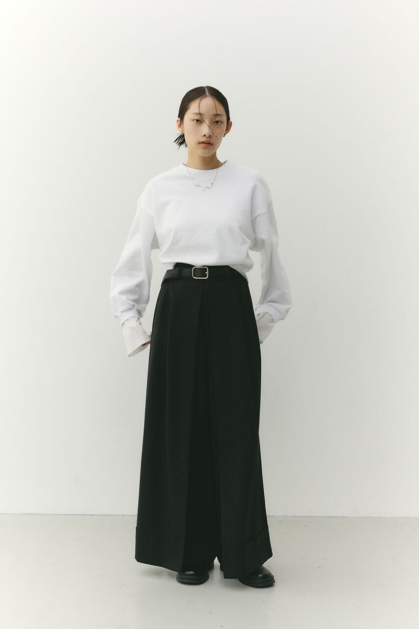 STYLEMIXER「フリルカフスウェットトップ」|Tシャツ・カットソー|