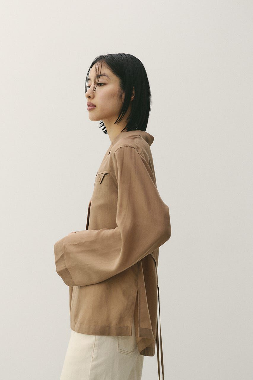 STYLEMIXER「テーラーカラーオープンシャツ」|シャツ・ブラウス|