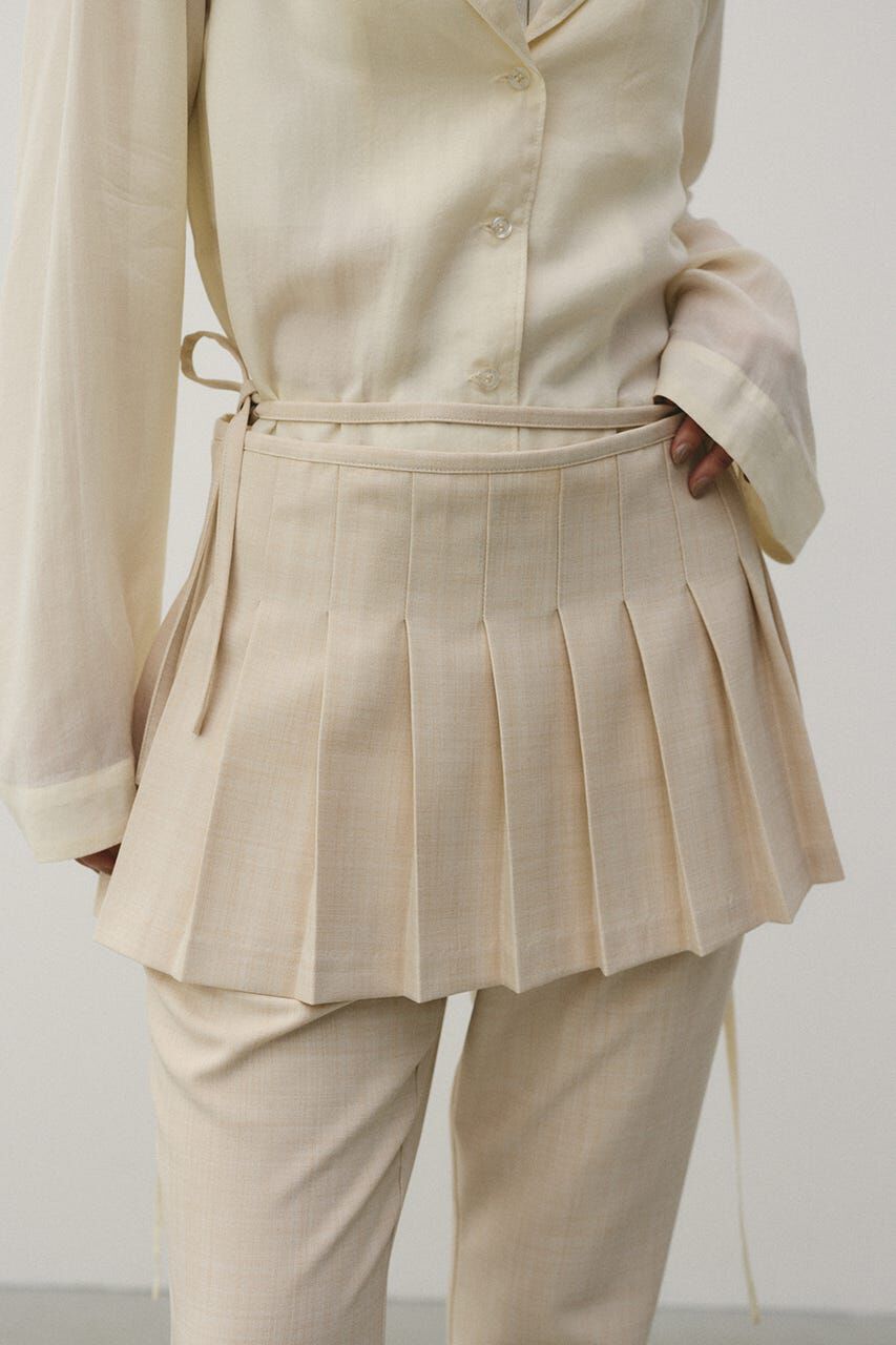 STYLEMIXER「プリーツスカートレイヤードパンツ」|その他|