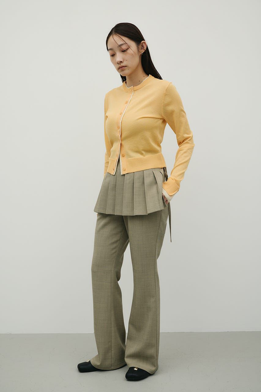 STYLEMIXER「プリーツスカートレイヤードパンツ」|その他|