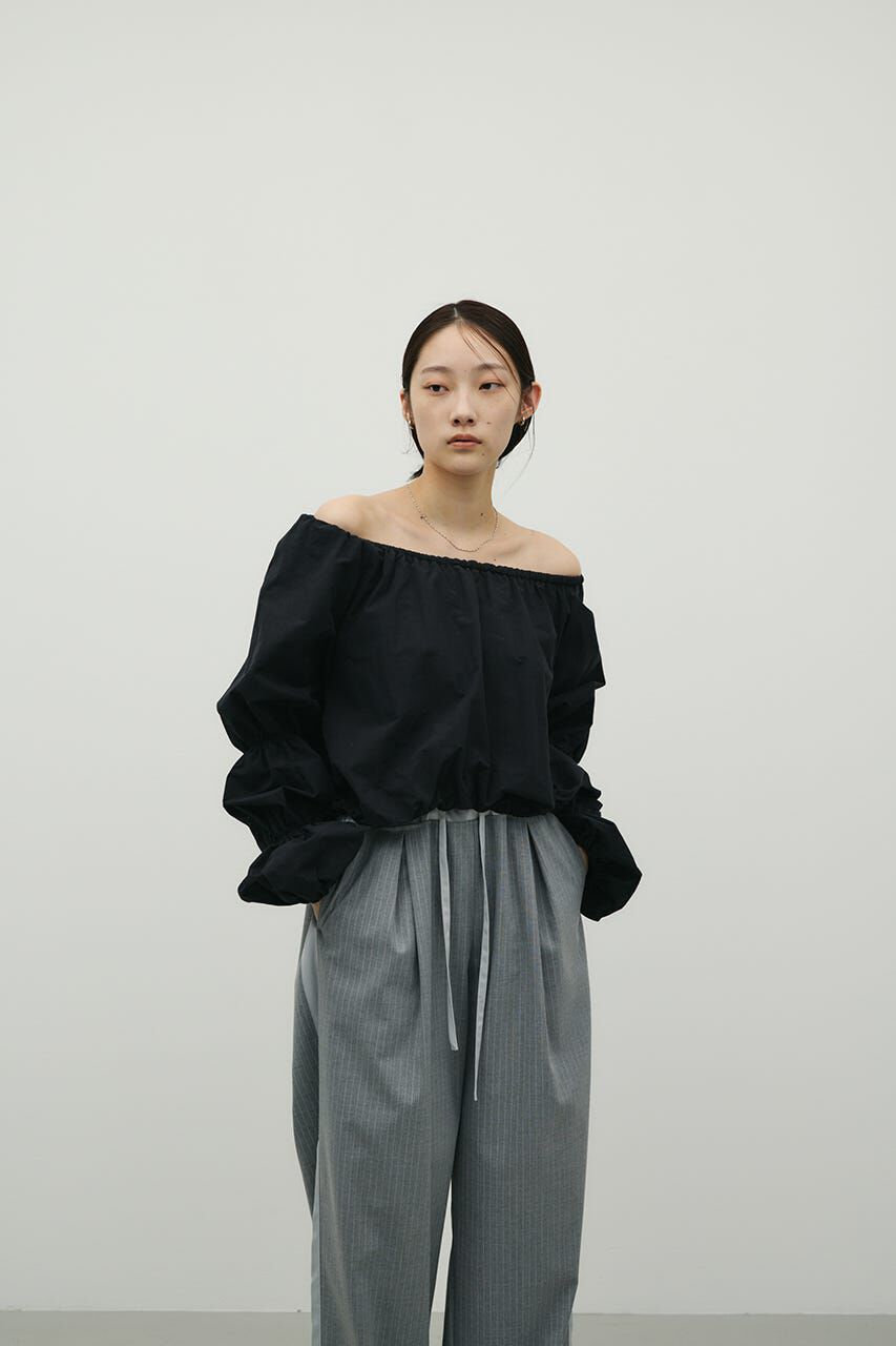 STYLEMIXER「ランタンスリーブオフショルトップ」|シャツ・ブラウス|