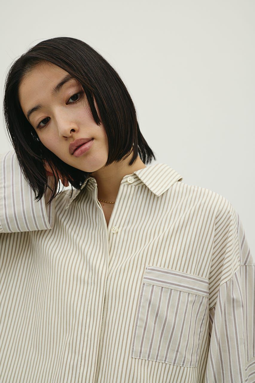 STYLEMIXER「パネルオーバーシャツ」|シャツ・ブラウス|