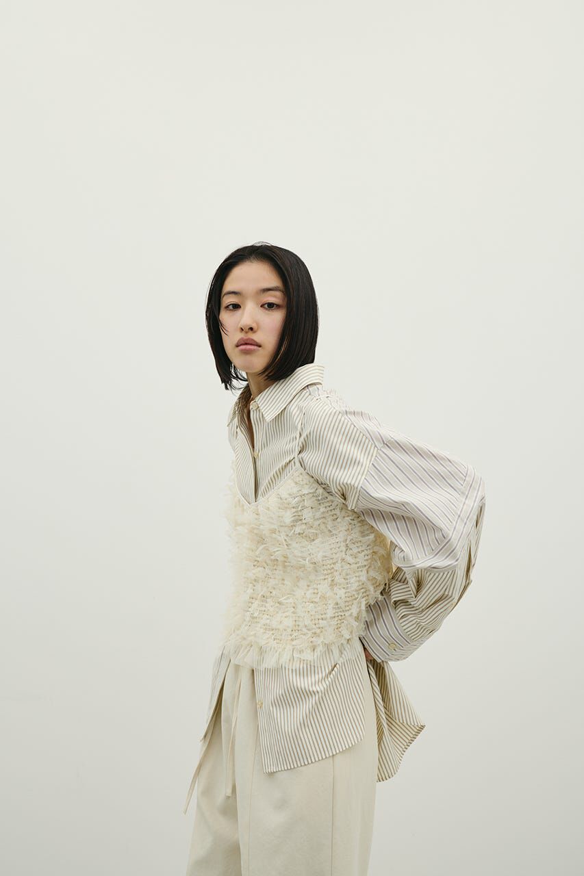 STYLEMIXER「チュールフリルキャミ」|キャミソール|