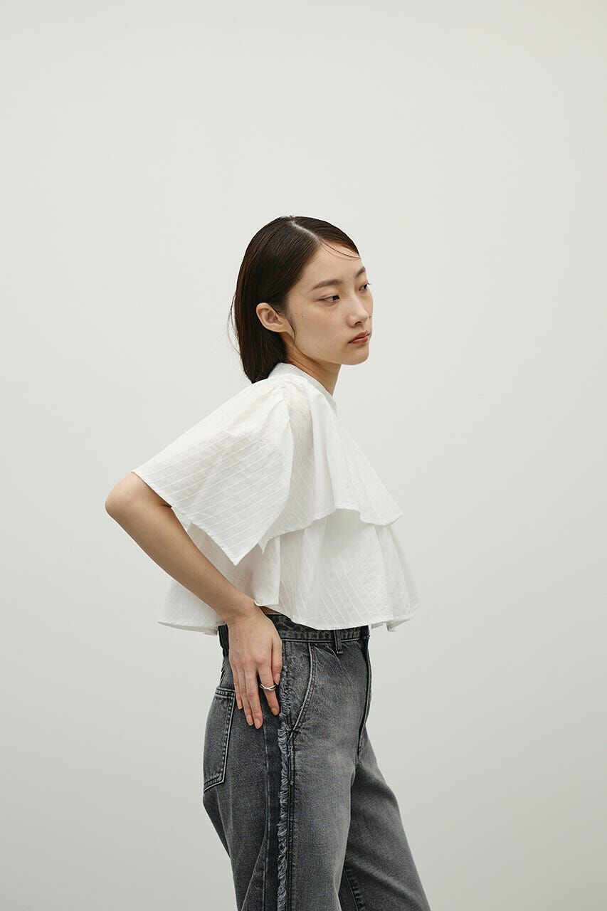 STYLEMIXER「ティアードフリルシャツ」|シャツ・ブラウス|