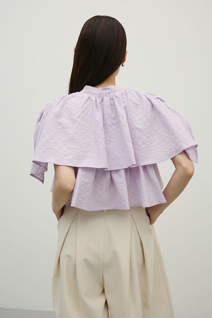 STYLEMIXER「ティアードフリルシャツ」|シャツ・ブラウス|