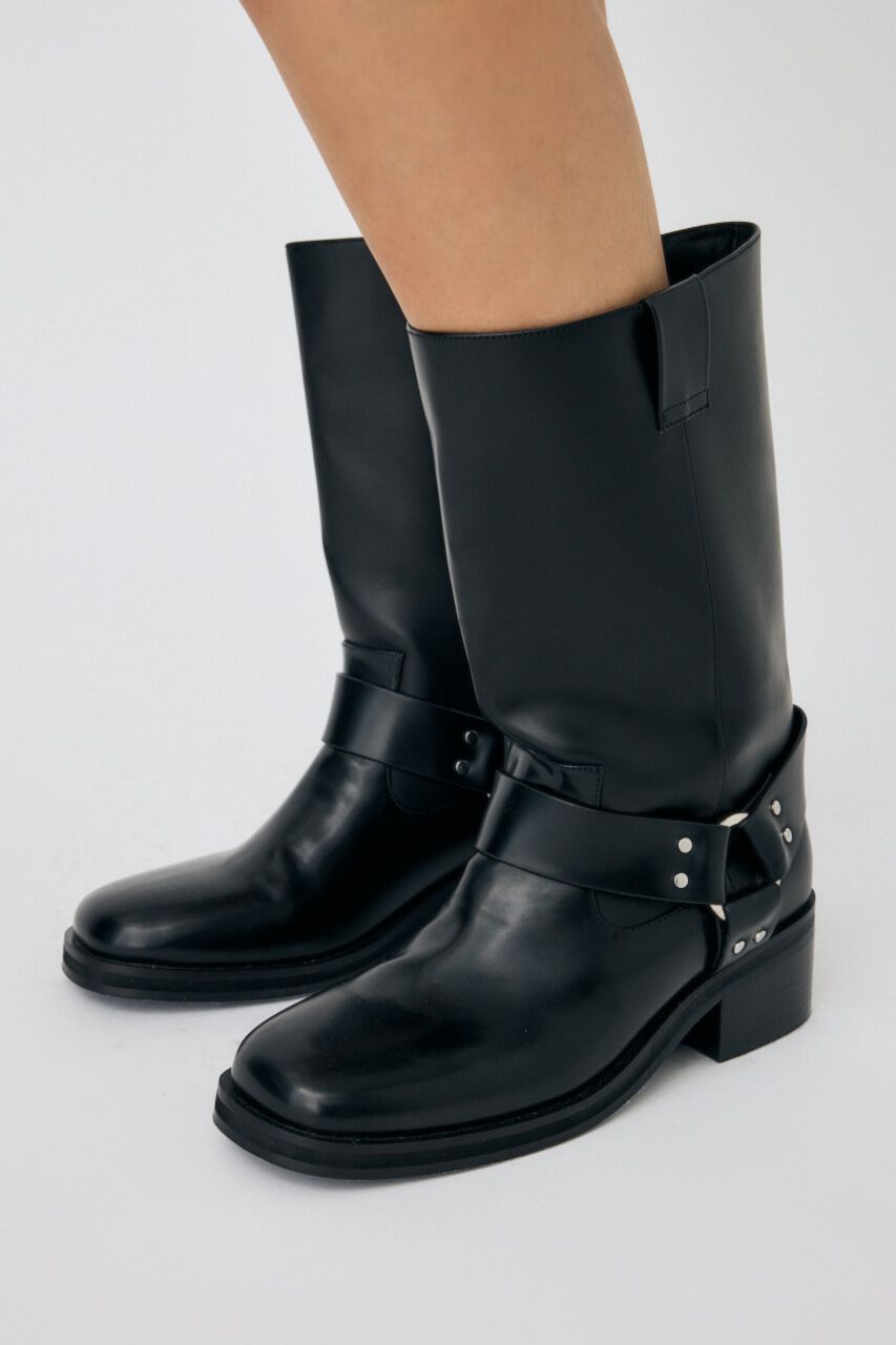 MOUSSY「BUCKLE ブーツ」|その他|BLK