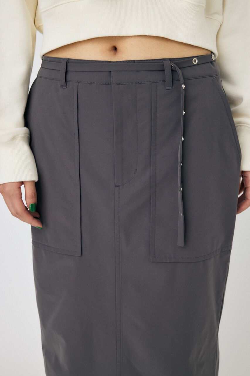 MOUSSY「STRETCH マキシスカート」|スカート|