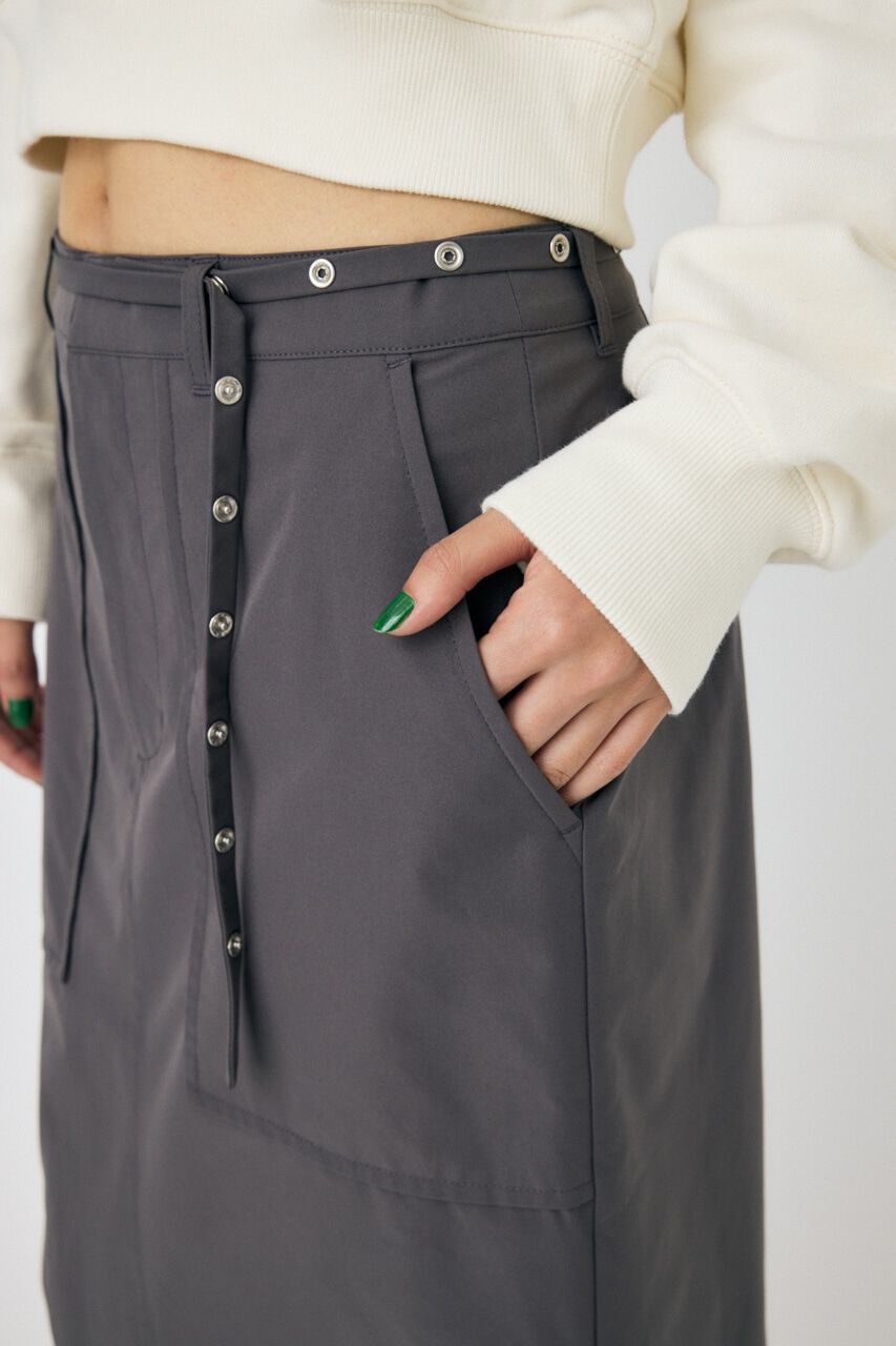 MOUSSY「STRETCH マキシスカート」|スカート|