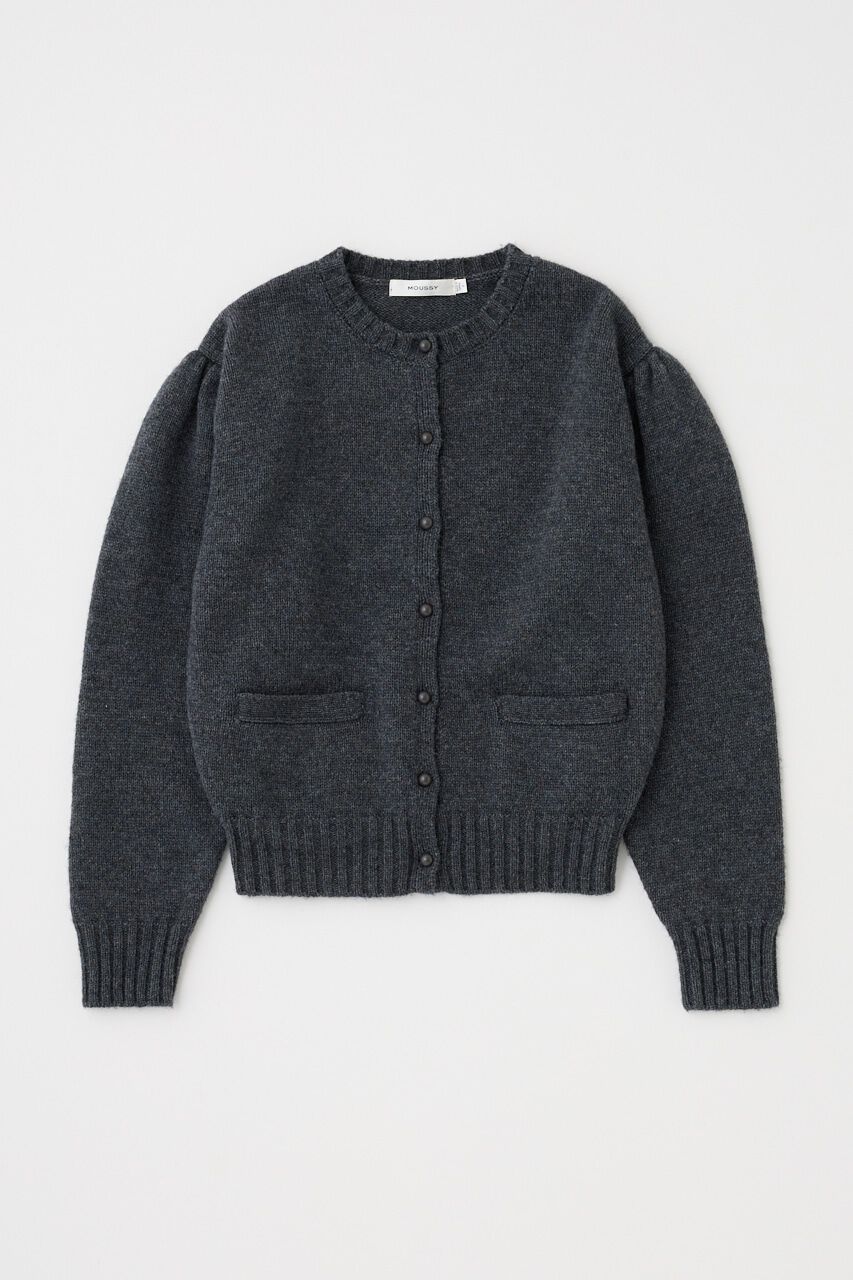 MOUSSY「BUTTON UP ニットカーディガン」|カーディガン|