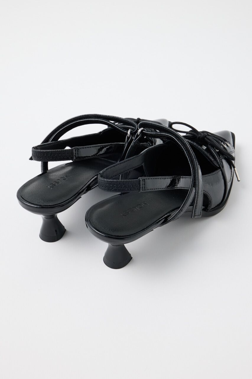 MOUSSY「LACE UP SLING BACK ミュール」|サンダル|