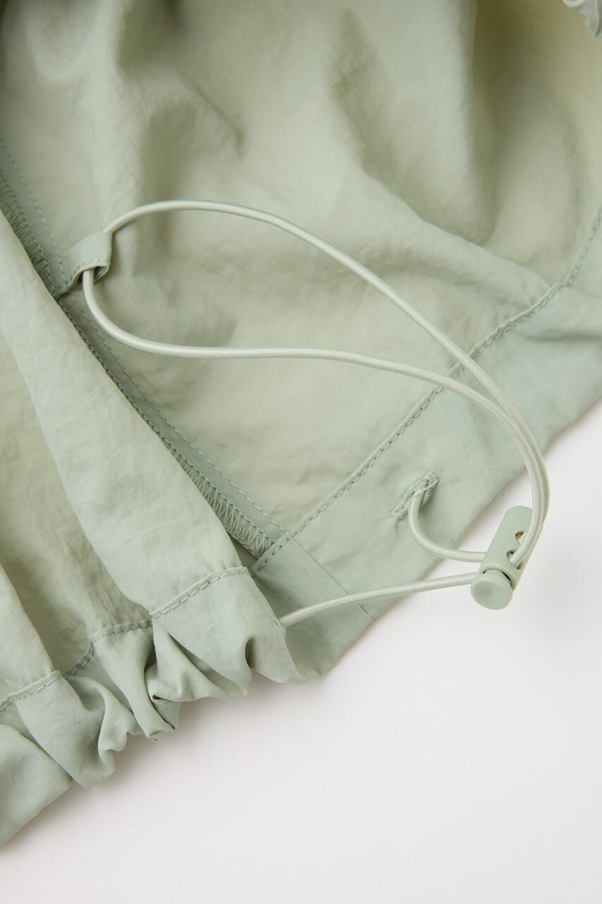 MOUSSY「FRONT ZIP NYLON キャミドレス」|ワンピース|