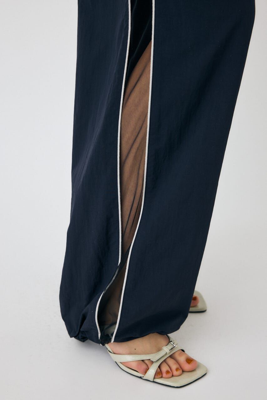 MOUSSY「SHEER PANEL LACE UP パンツ」|その他|