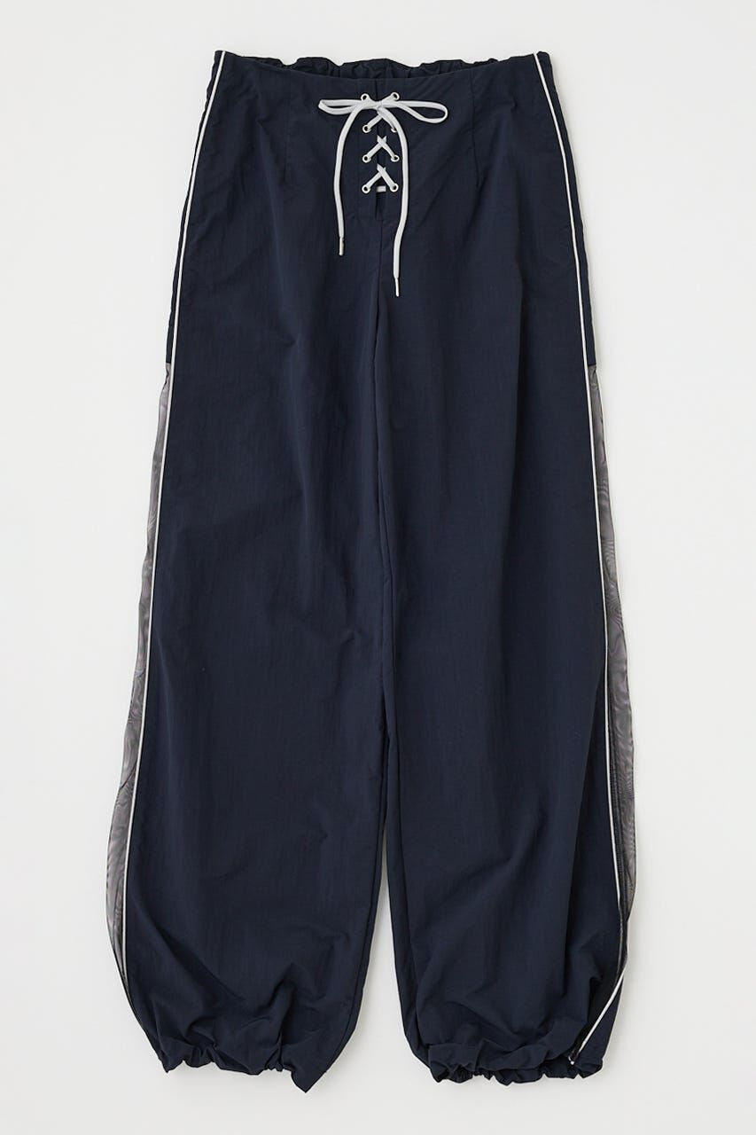 MOUSSY「SHEER PANEL LACE UP パンツ」|その他|