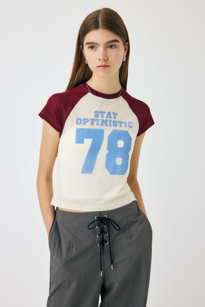 MOUSSY「NUMBERING シアー TEE」|Tシャツ・カットソー|