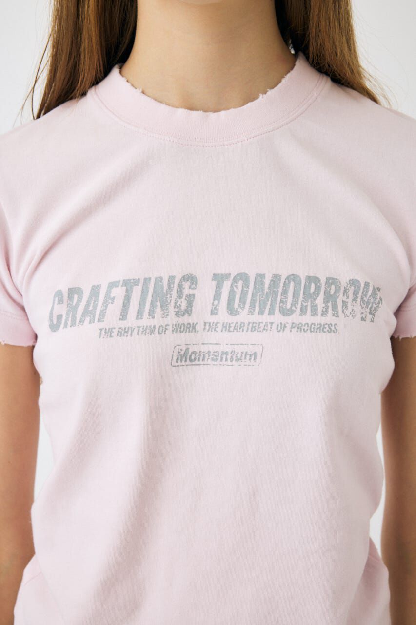 MOUSSY「FADED ロゴ TEE」|Tシャツ・カットソー|