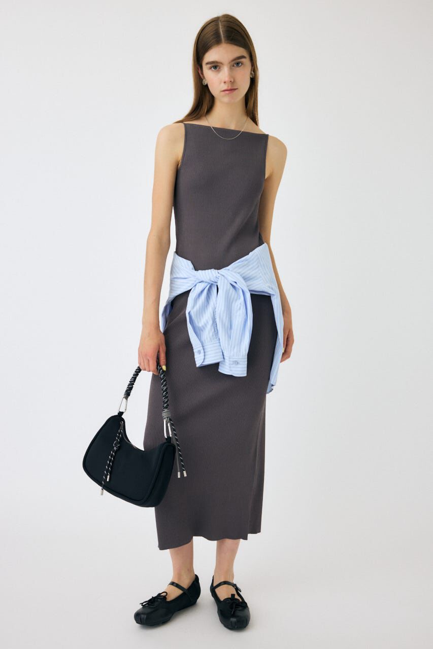 MOUSSY「HORIZON NECK キャミドレス」|ワンピース|