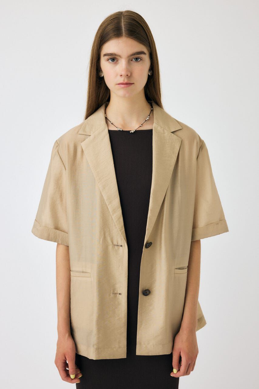 MOUSSY「MIDDLE SLEEVE シアージャケット」|その他|