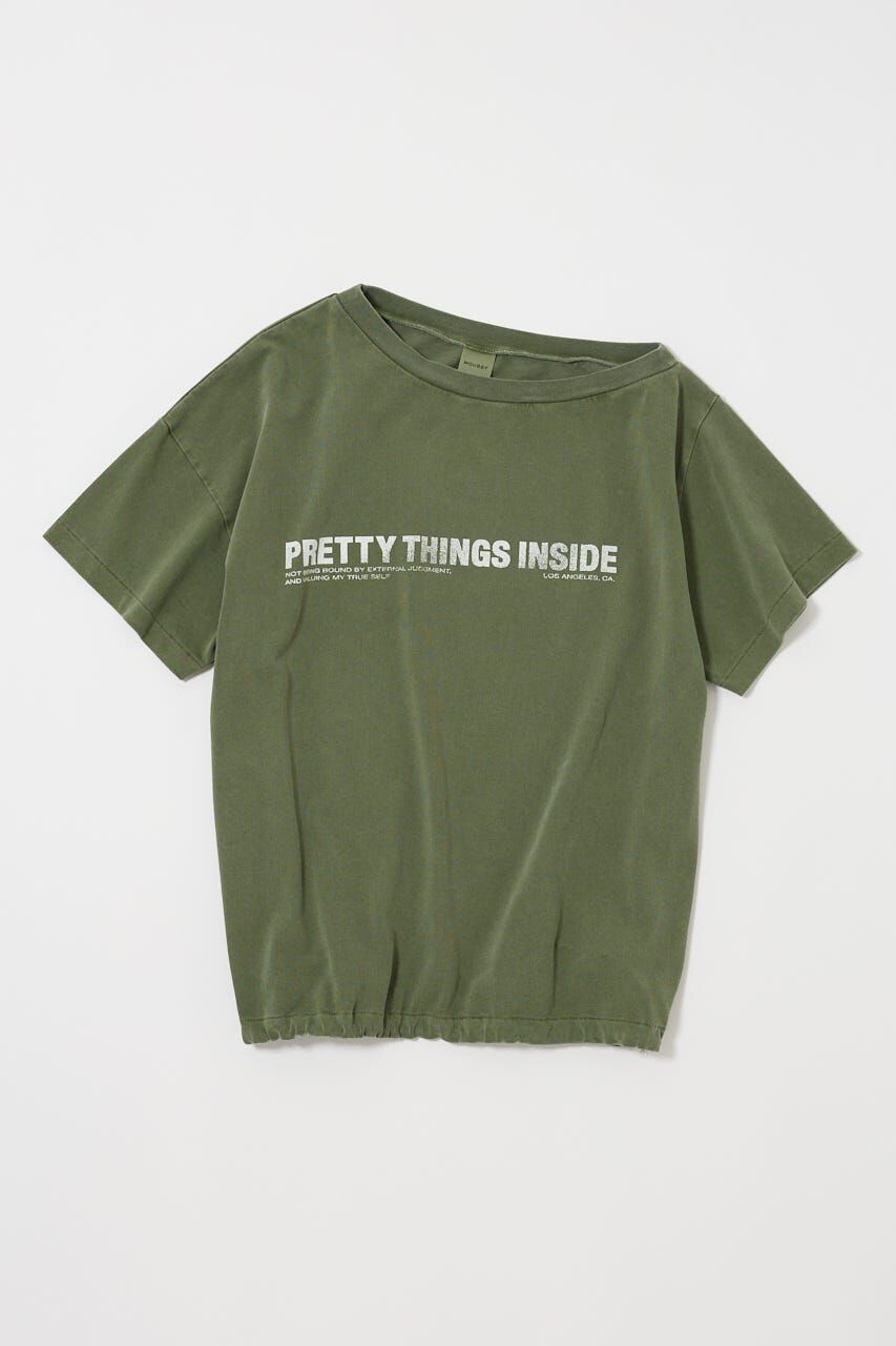 MOUSSY「ONE SHOULDER TEE」|Tシャツ・カットソー|