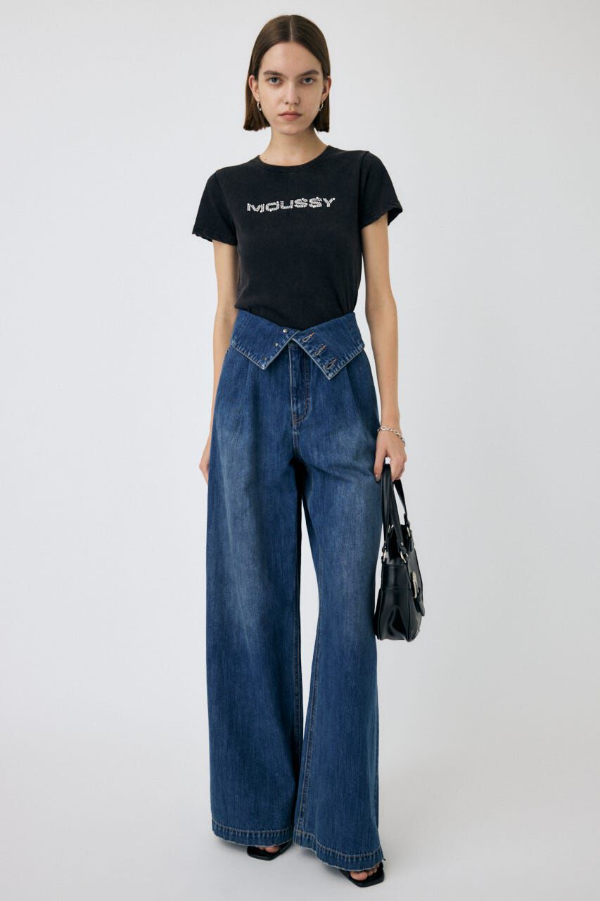 MOUSSY「LITTLE POPS ロゴ TEE」|Tシャツ・カットソー|