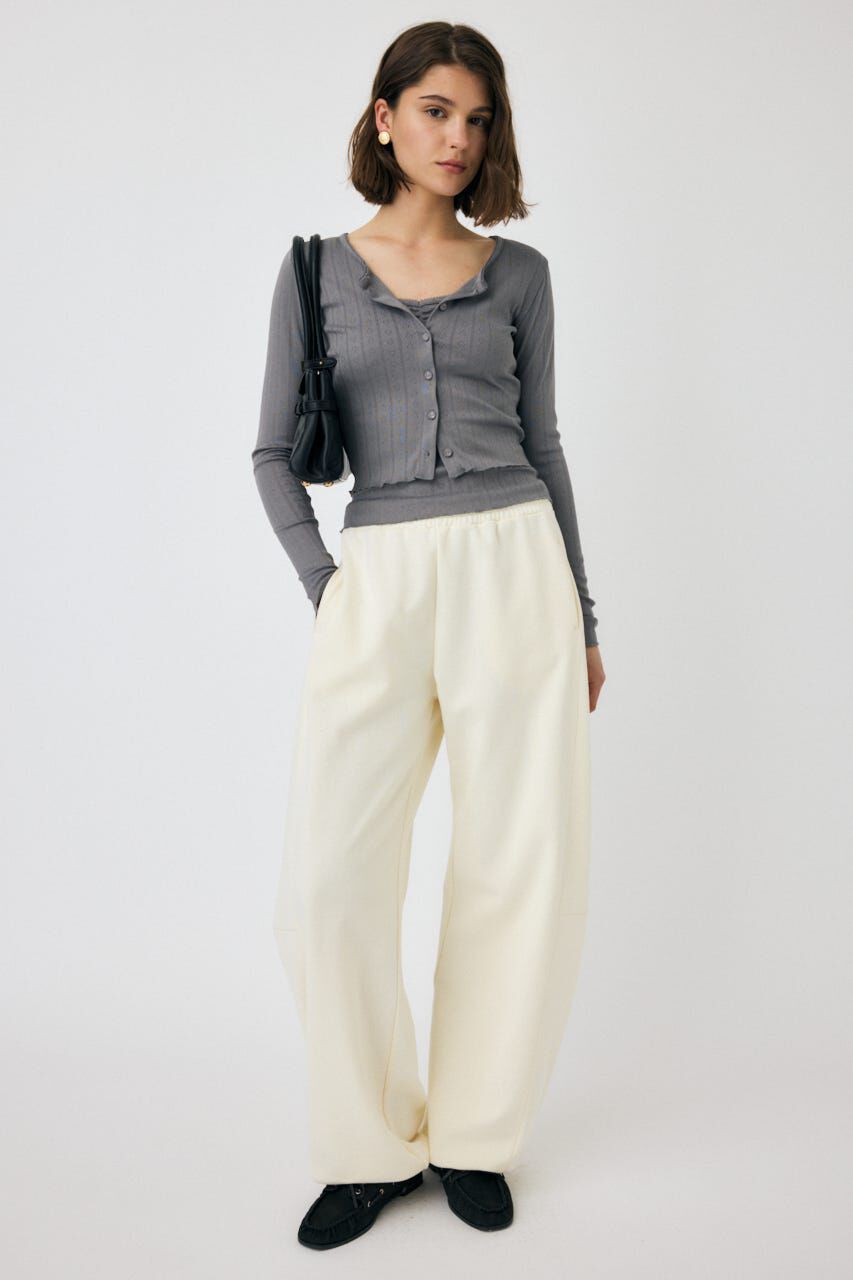 MOUSSY「CURVE LINE スウェットパンツ」|その他|