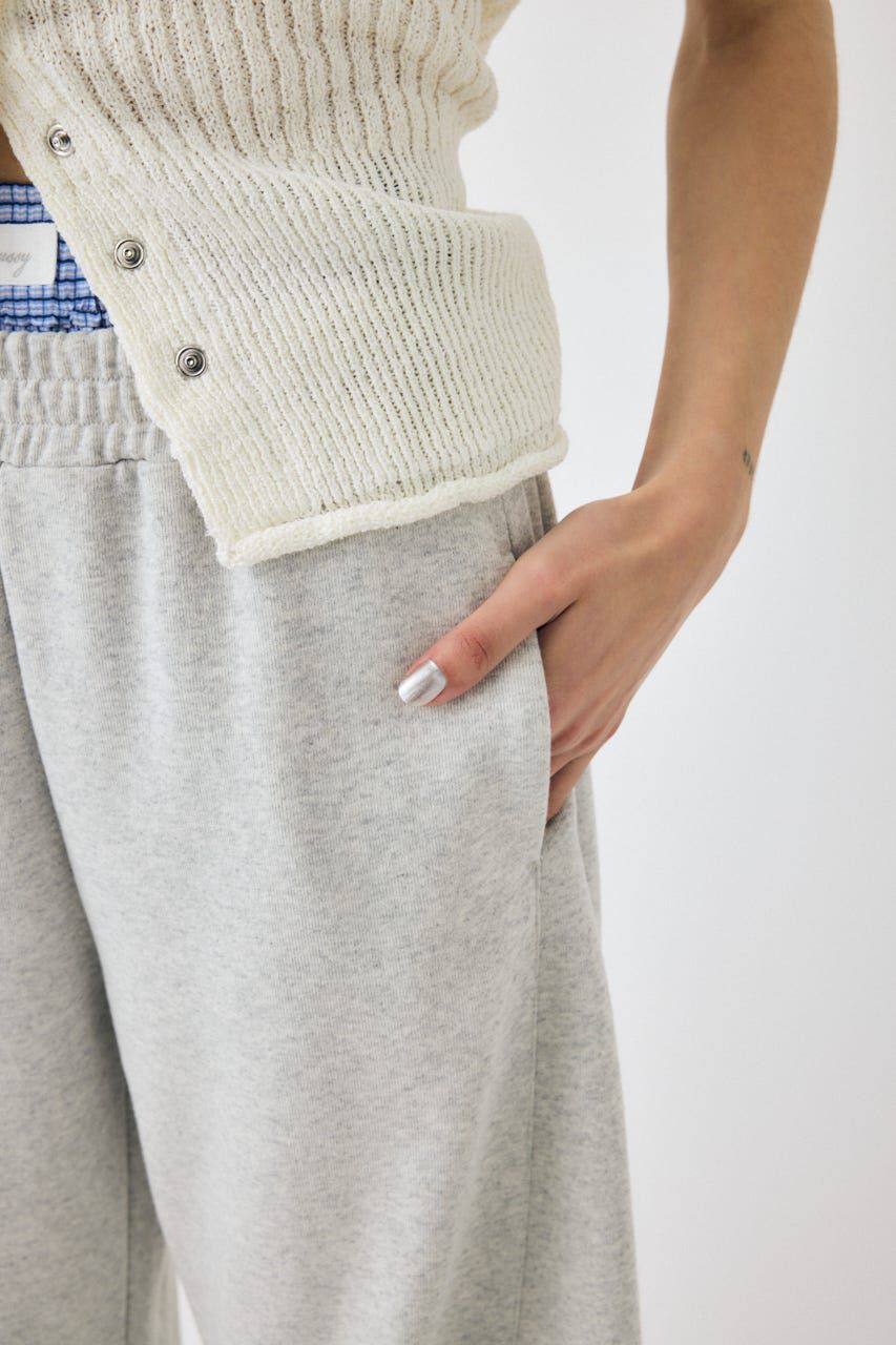 MOUSSY「CURVE LINE スウェットパンツ」|その他|