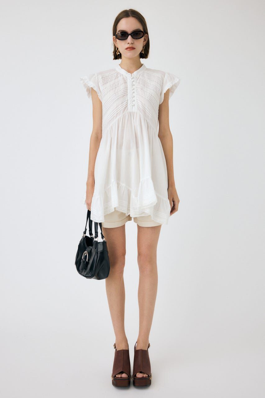 MOUSSY「LACY FRILL チュニック」|チュニック|
