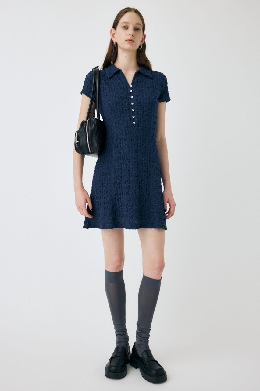 MOUSSY「MERMAID LACE MINI ドレス」|ワンピース|