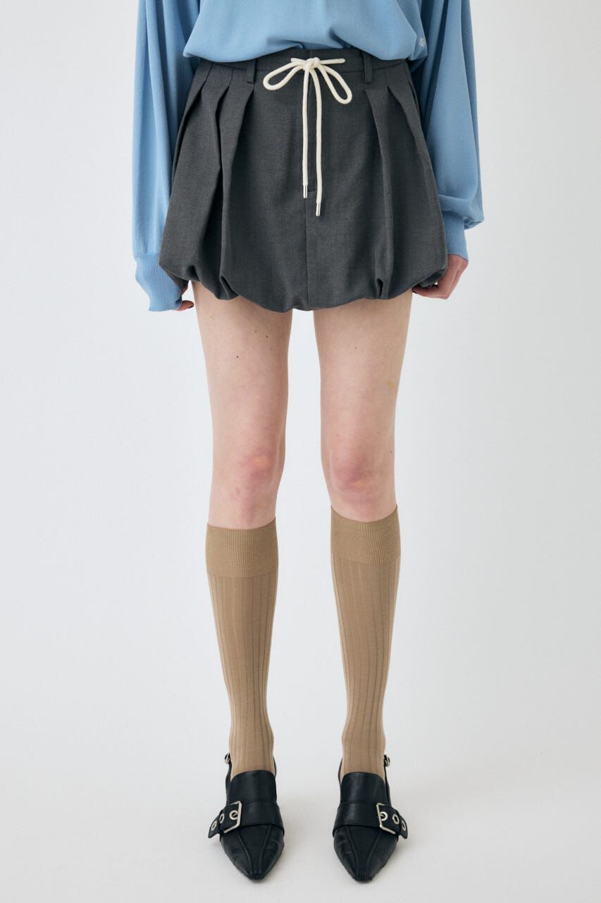 MOUSSY「TUCKED BALLOON MINI スカート」|スカート|