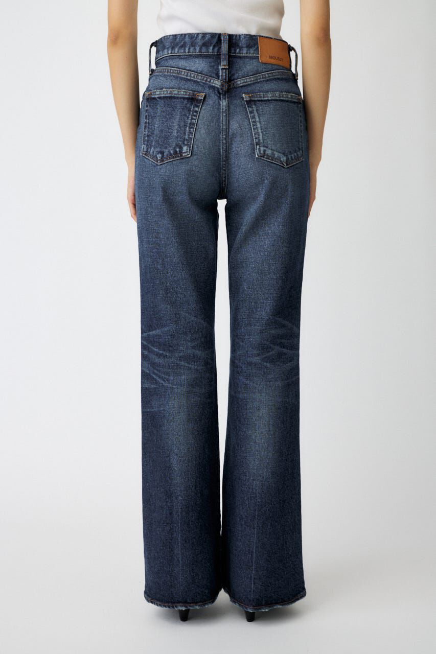 MOUSSY「MVS D/BLU FLARE」|デニム|