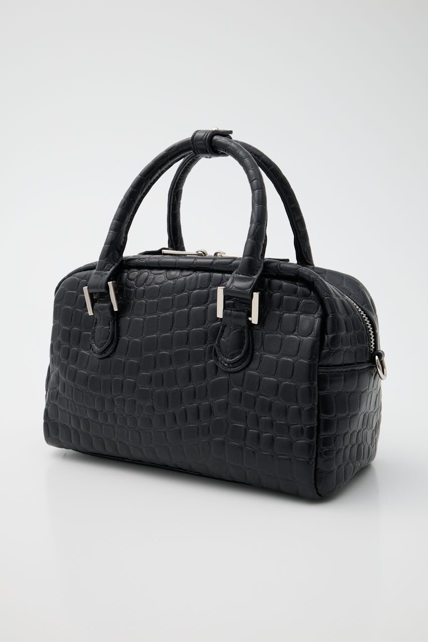 MOUSSY「F/CROCO MINI ボストン バッグ」|その他|