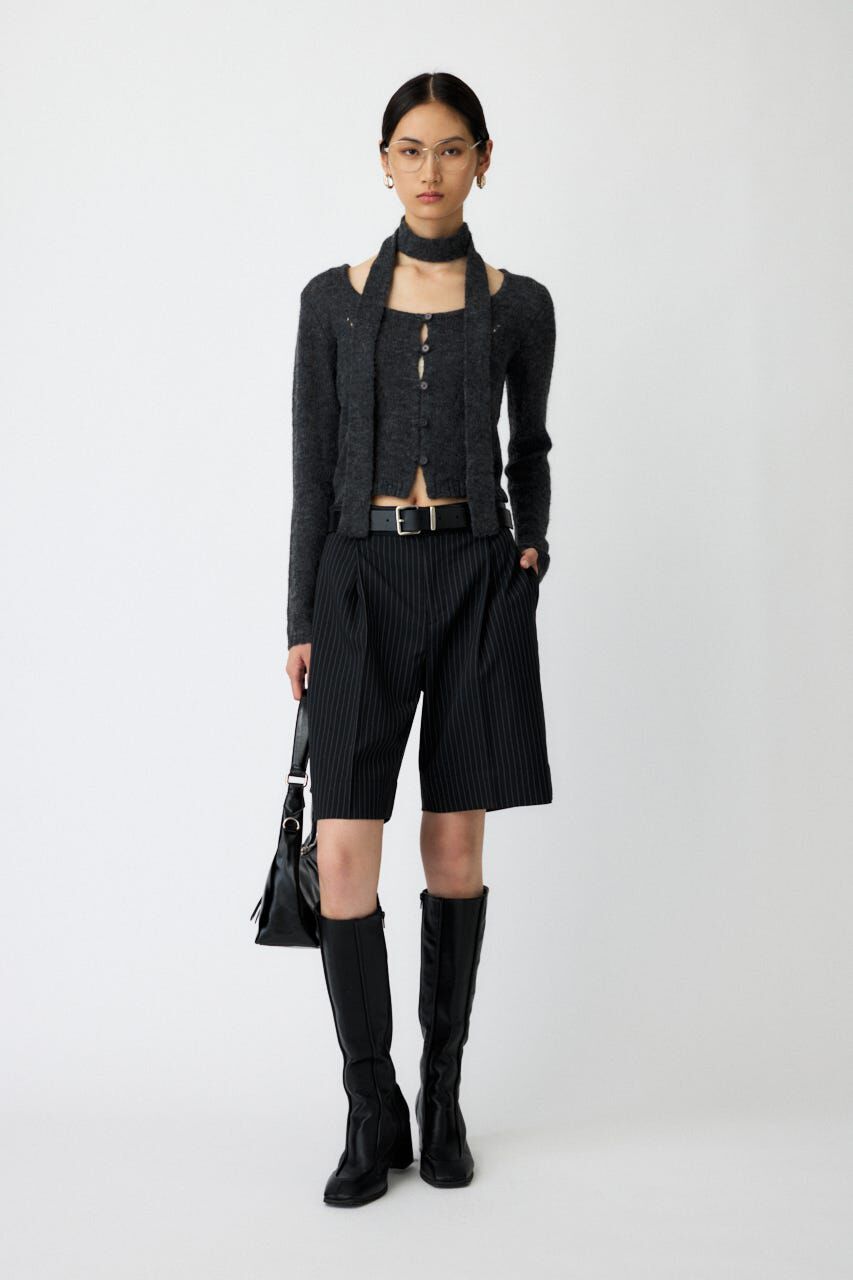 MOUSSY「MIX YARN KNIT トップス」|ニット・セーター|