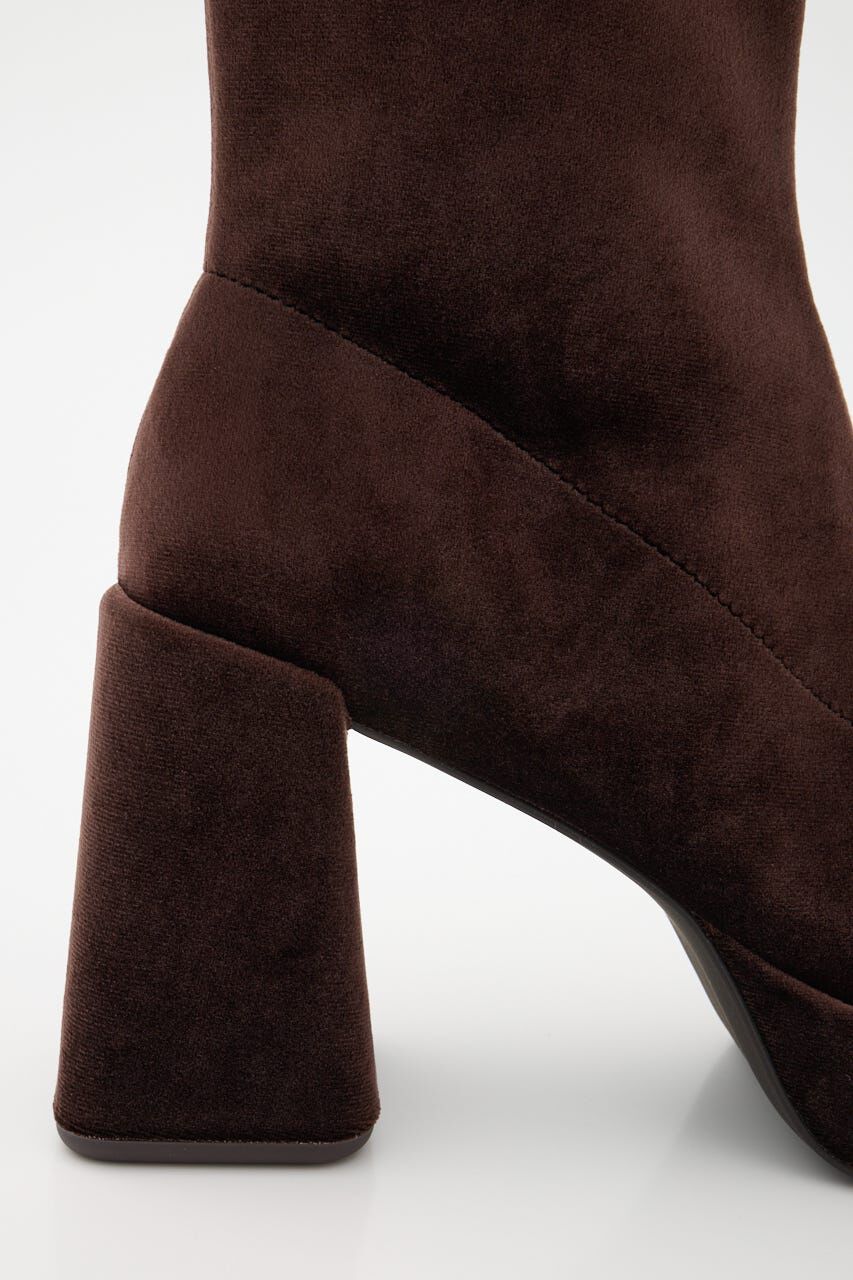 MOUSSY「STRETCH BLOCK HEEL ブーツ」|その他|