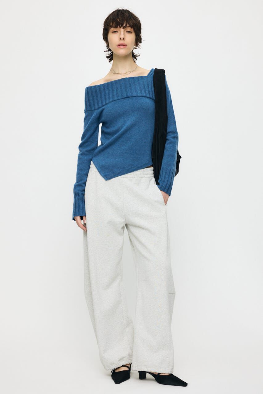 MOUSSY「ASYMMETRY トップス」|ニット・セーター|