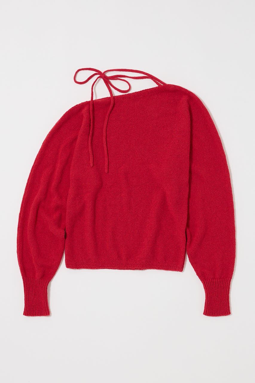 MOUSSY「ONE SHOULDER ニットトップス」|ニット・セーター|