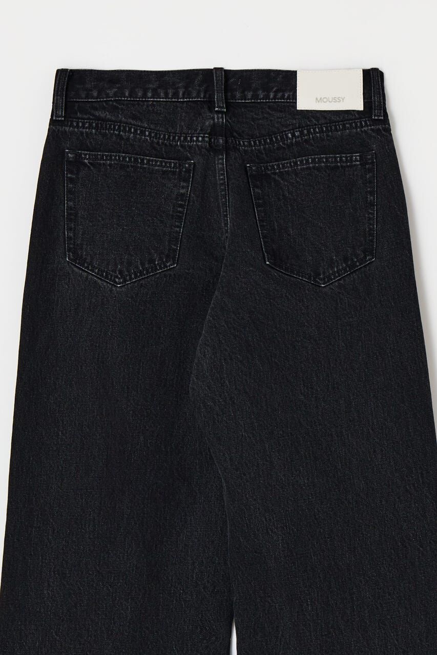 MOUSSY「LOW SLUNG WIDE ストレート」|デニム|