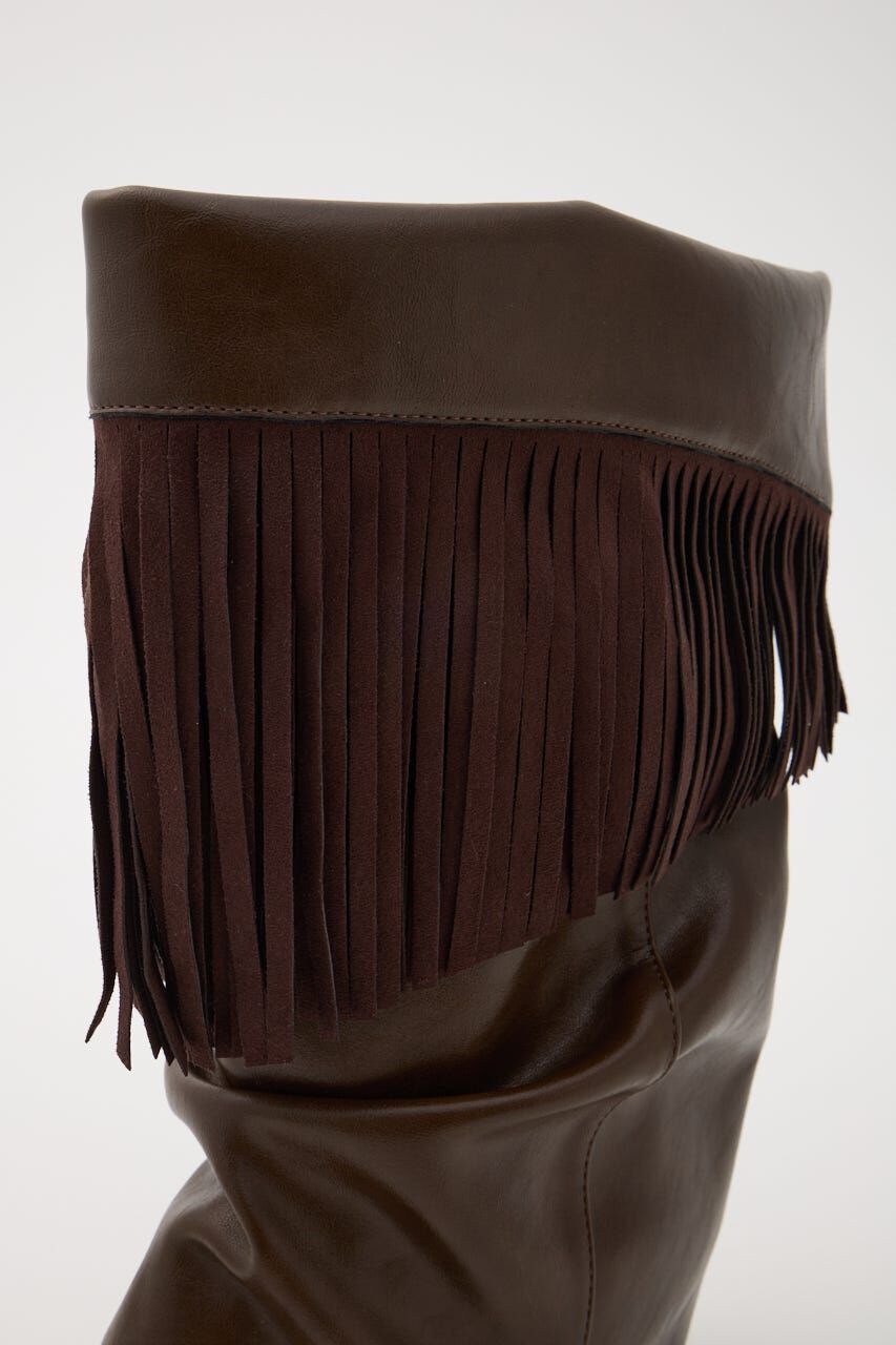 MOUSSY「FRINGE COVER ブーツ」|その他|