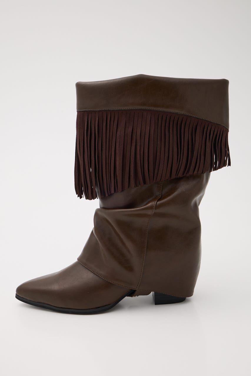 MOUSSY「FRINGE COVER ブーツ」|その他|