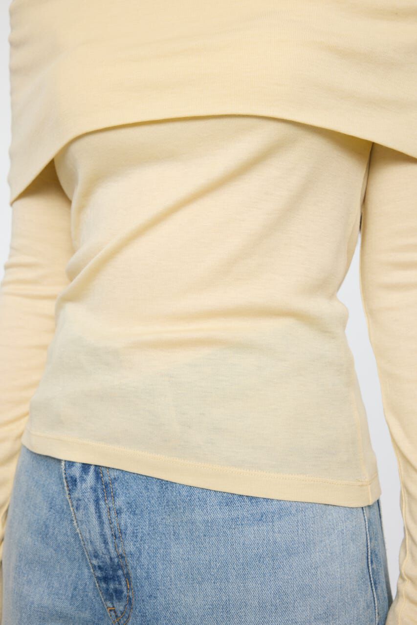 MOUSSY「OFF SHOULDER カットトップス」|その他|