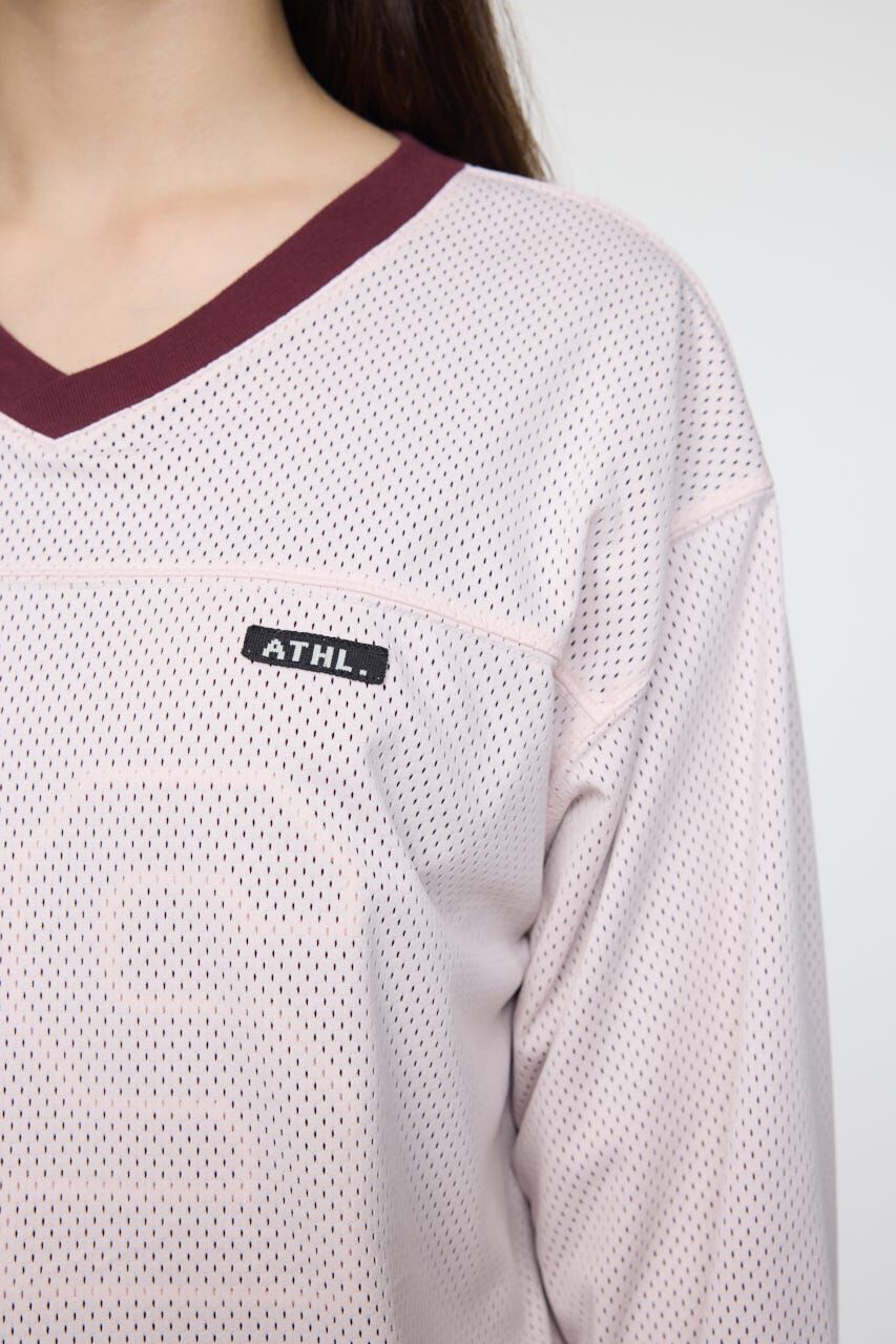 MOUSSY「REVERSIBLE MESH L/S TSJ」|Tシャツ・カットソー|