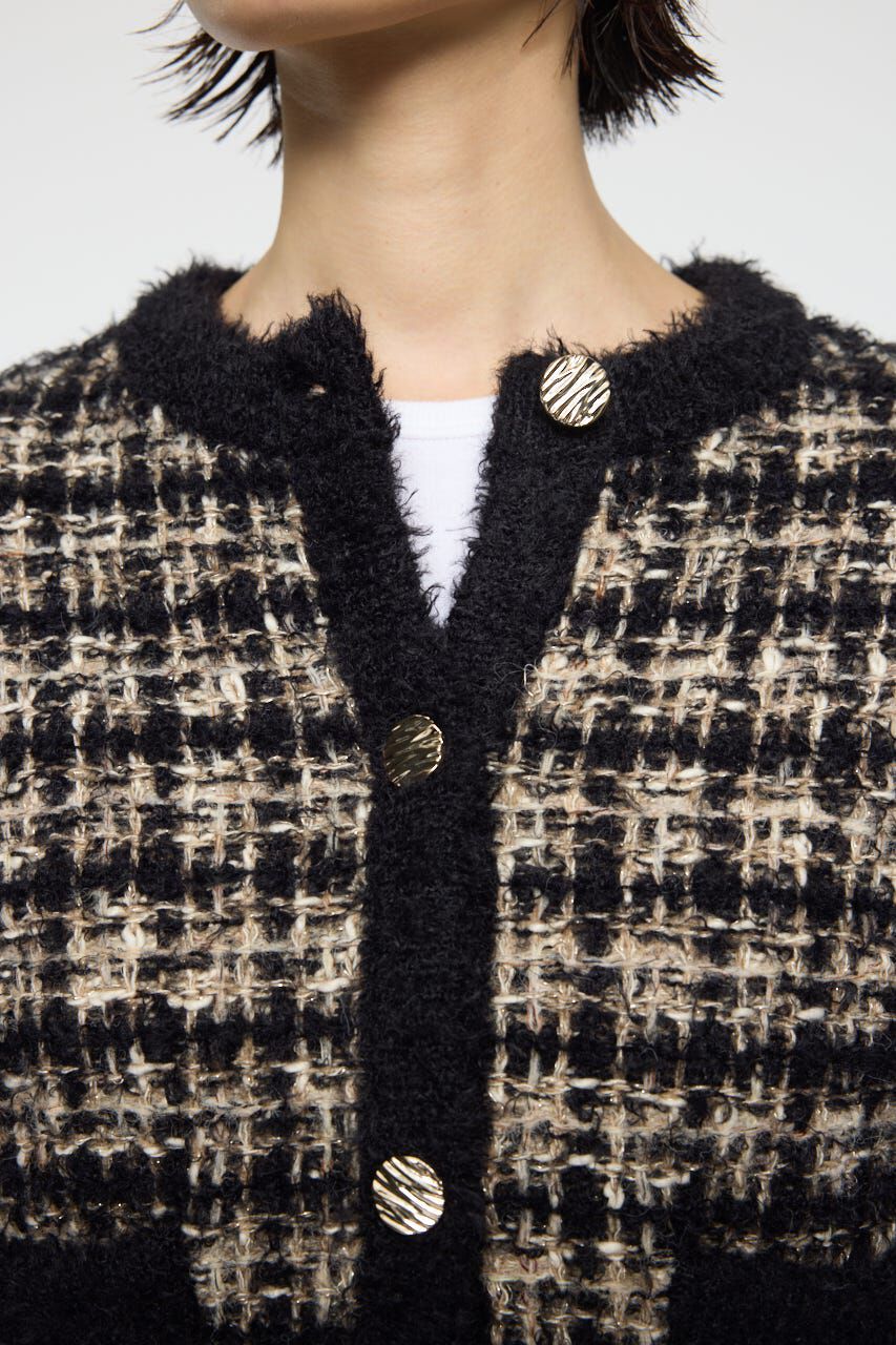 MOUSSY「COMPACT KNIT TWEED ジャケット」|その他|